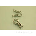 Clasp e clip in metallo personalizzati